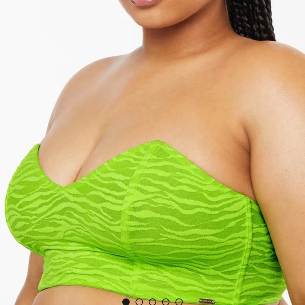 ⭐️New⭐️ Savage X Fenty Curvy Lace Bandeau Bralette - Picture 5 of 6